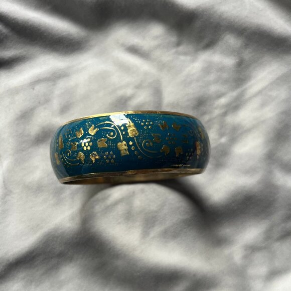 Beautiful blue bangle - like new! - Picture 1 of 3